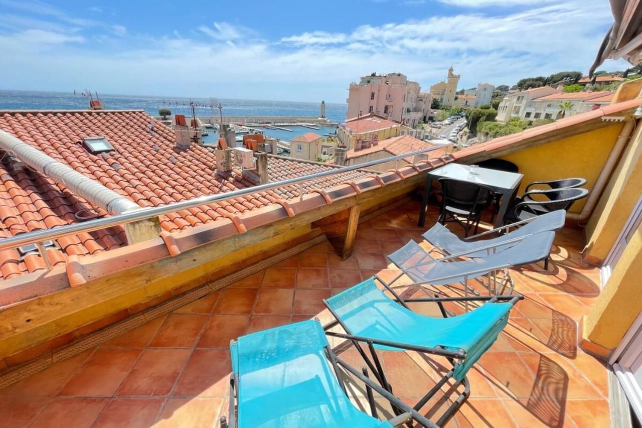 La Perle De Cassis - Terrace With Sea View Apartment Exterior photo